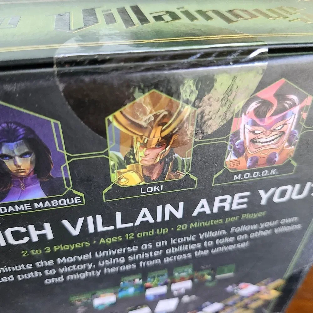 Marvel Villainous Mischief & Malice Board Game Ravensburger Loki Madame Masque